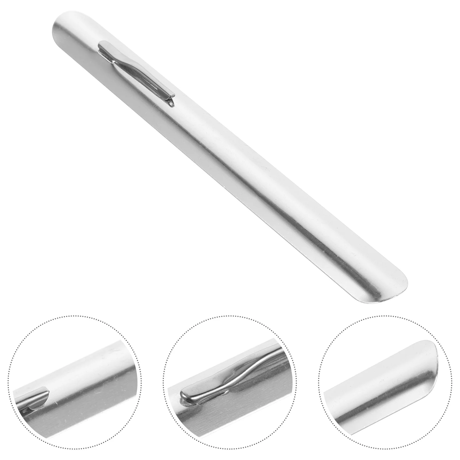 2 Pcs Bread Crumb Scraper Tabletop Cleaner Razor Blade Sweeper Brush Accessories for Home Stainless Steel Restaurant Metal