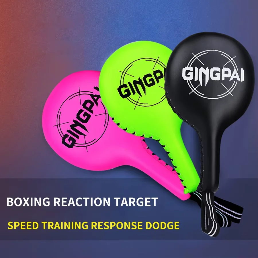 Taekwondo Boxing Pad Sanda Training Foot Hand Kick Target for Kids Adult Boxer Training PU Thickened MMA Kicking Pads