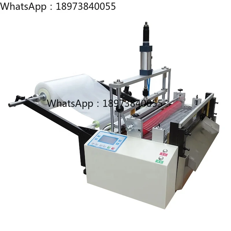 

Bag Sealing Cutting Machine Pe Sealing Cutting Bag Making Machine Automatic PE Plastic Bag Production