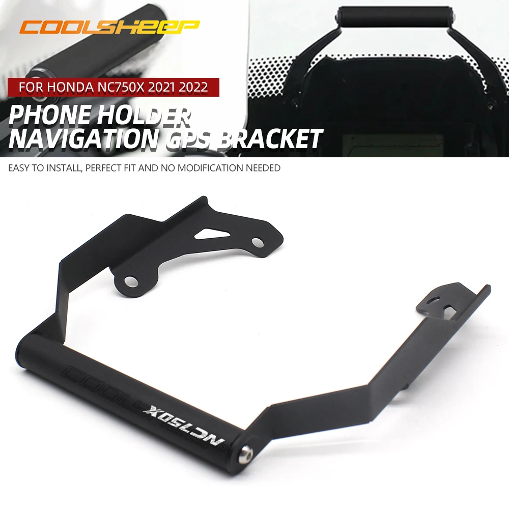 

For Honda NC750X 2021 2022 NC 750X Phone GPS Navigation Plate Bracket Motorcycle Accessories Stand Holder Phone