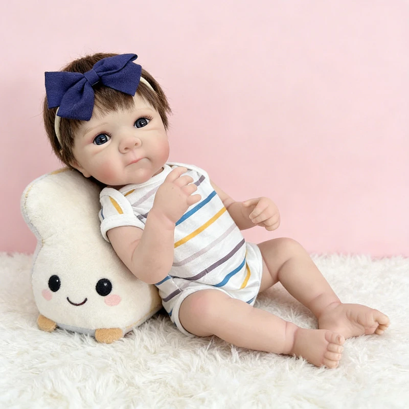 

Кукла-младенец Бетти, 19 дюймов (48 см), из винила, с короткими волосами, для новорожденных