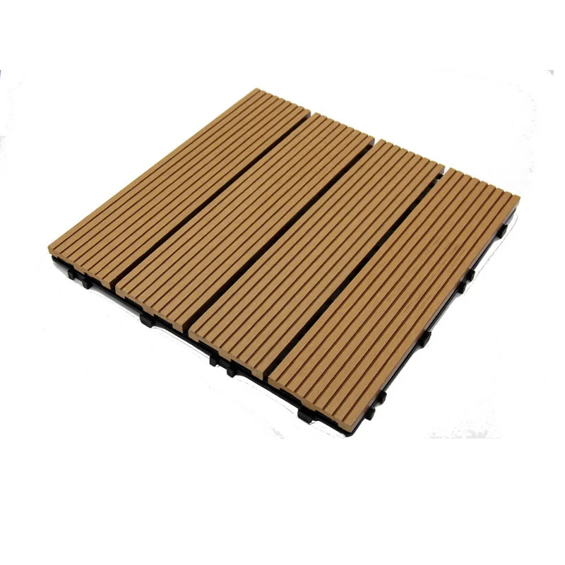 Floor household assembly plastic wood floor balcony terrace plastic wood board