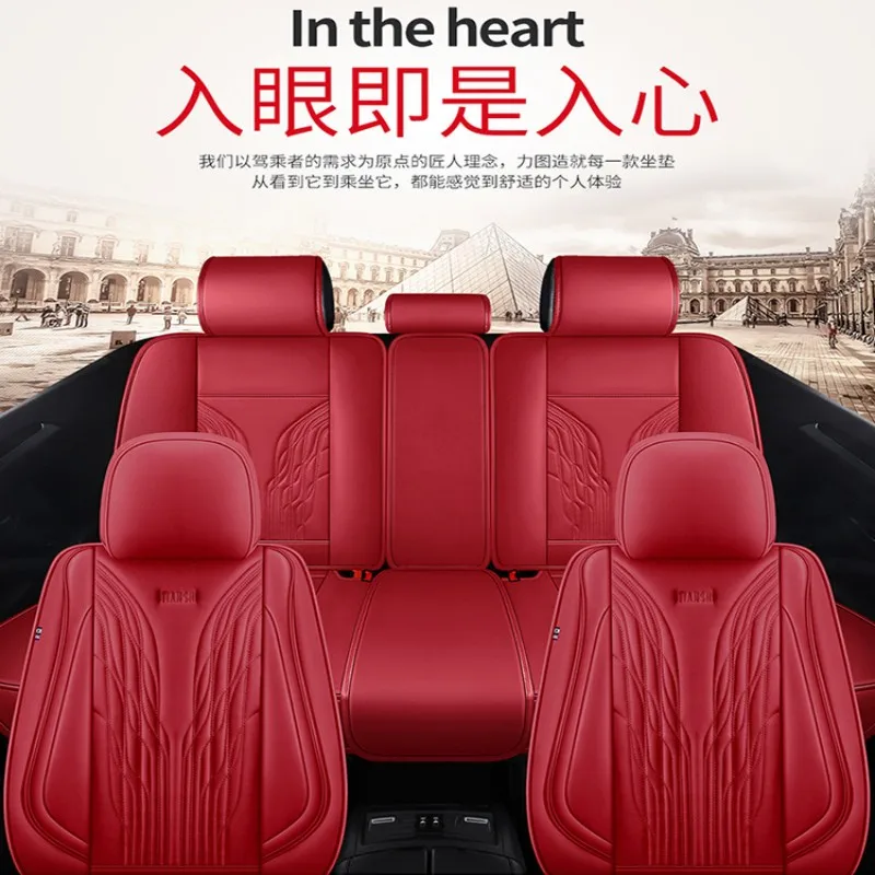 NEW Luxury Full Coverage Car Seat Cover for Mitsubishi Evolution Galant Grandis l200 Lancer 10 9 Ix X Carisma of 2022 to 2015