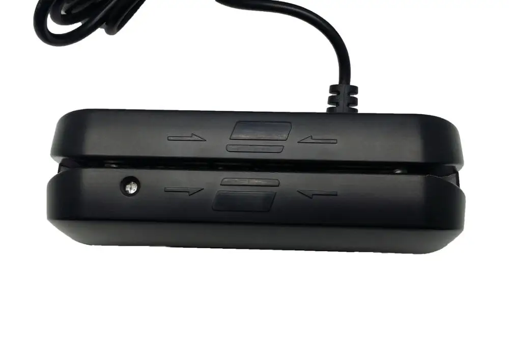 ISO7811 RS232 USB مزدوج الجانب برأسين مزدوج الوجه Swipe MSR 3 مسارات مغناطيسية Magstripe Mag Stripe CC #4