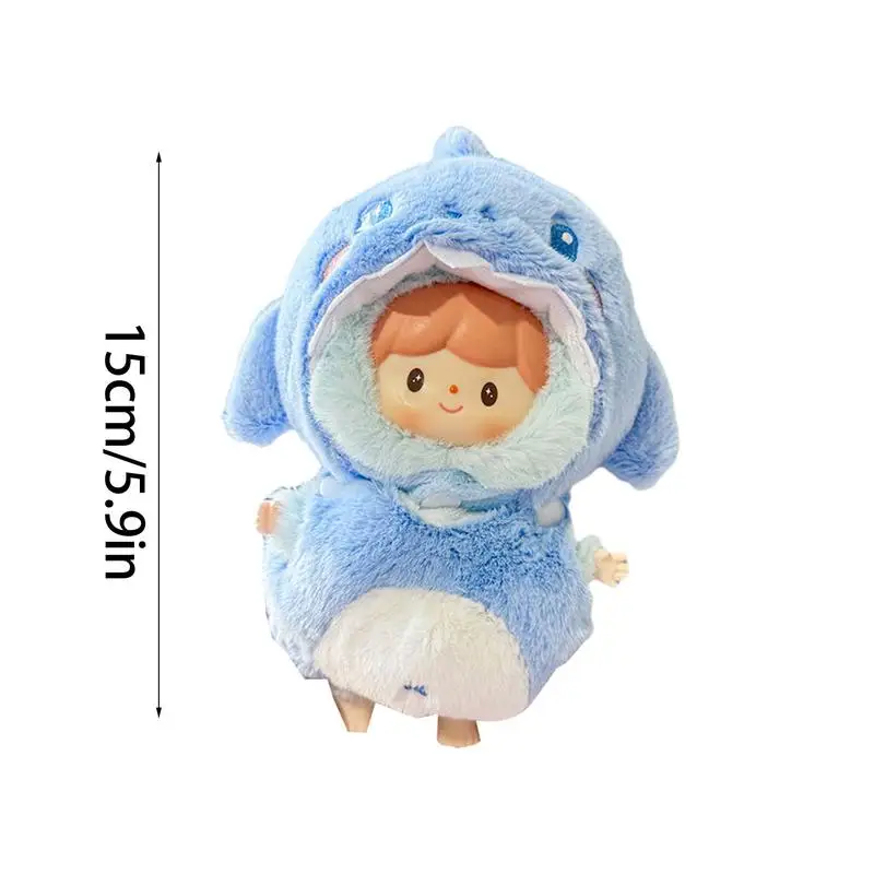 Anime Dress Up Vestiti per bambole Abbigliamento per bambole per bambini Morbido Anime Peluche Abbigliamento per bambole Vestiti per abiti Accessori per bambole di peluche