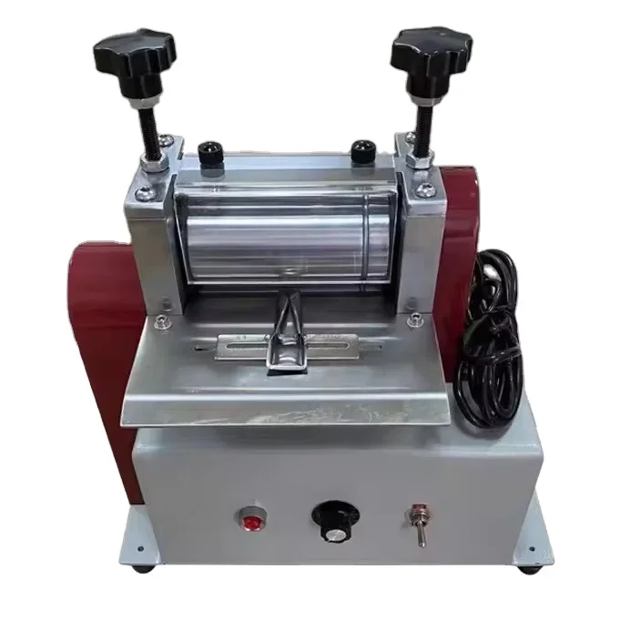 New Motorized Tape Folding Machine with Shoulder Strap and Bonding Roller for Leather