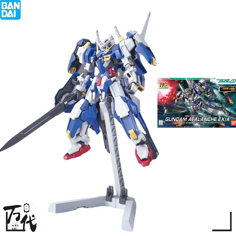 

BANDAI ORIGINAL GUNDAM MODEL KIT ANIME FIGURE 1\144HG00 64 GN-001 AVALANCHE EXIA COLLECTION DECORATION ACTION TOY COLLECT GIFTS