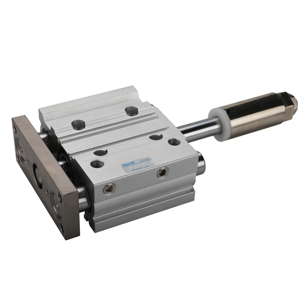 MGPM20 Boring 0-150 mm Verstelbare slag Drie-assig met stang Compacte geleiding Luchtpneumatische cilinder