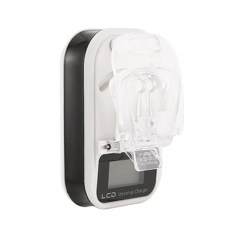 Universal Battery Charger Travel USB Wall Charging With LCD Display For Mobile Cell Phone Camera view 4