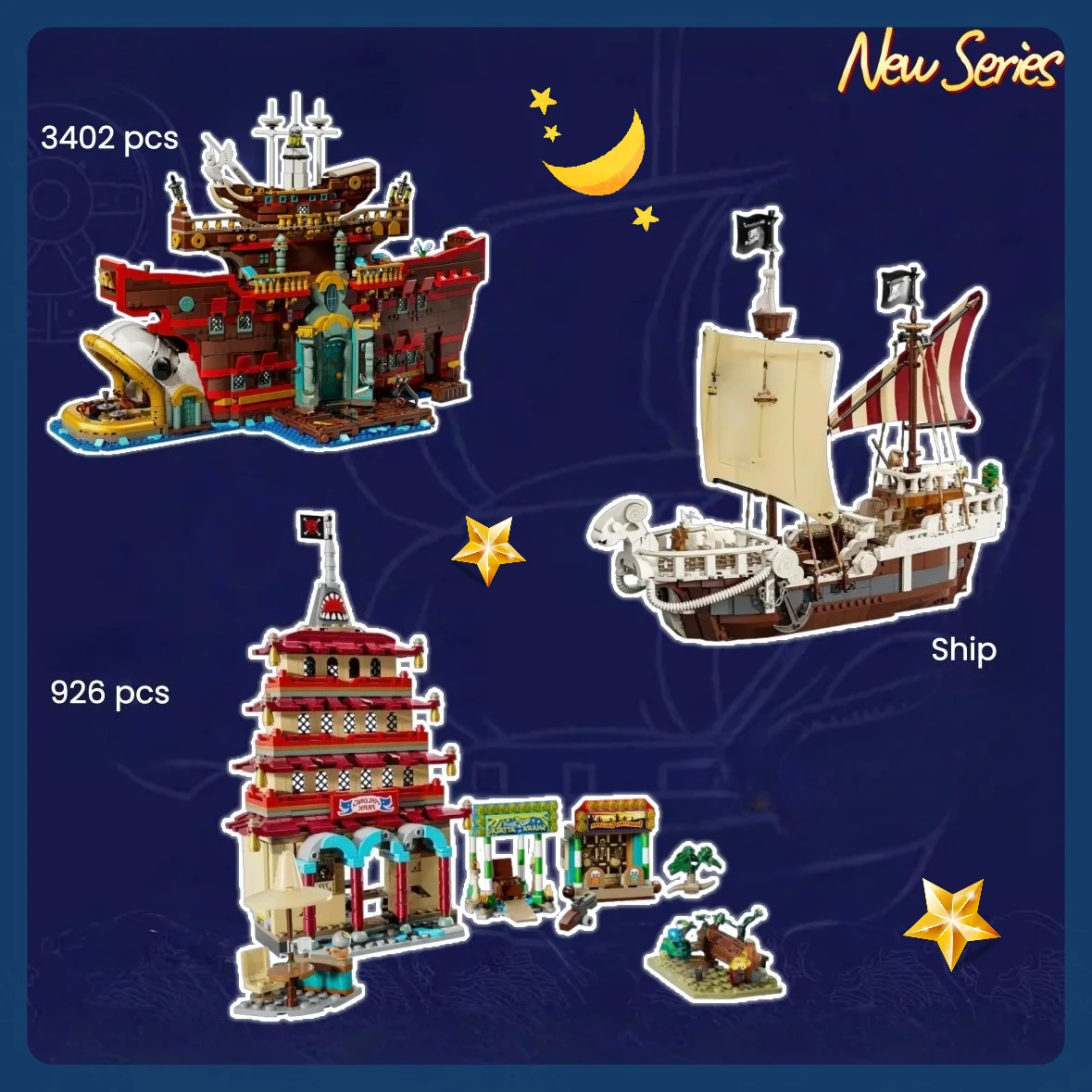 

2025 New Series 75640 75638 75639 Building Block Sets, Ideal Christmas and Birthday Gifts for Kids and Adults, Educational Toys