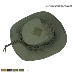 Boonie-gorro táctico para deportes al aire libre, sombrero de pesca, senderismo, caza, senderismo, Camping, Camuflaje, sombreros a prueba de sol, sombreros para hombres, nuevo