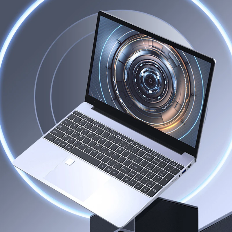 Laptop 15,6 Inci Terjangkau - RAM 8GB, SSD Maxi 1TB, Komputer Notebook Windows 11 Sempurna untuk Pelajar & Pekerjaan Kantor dengan lampu latar KB