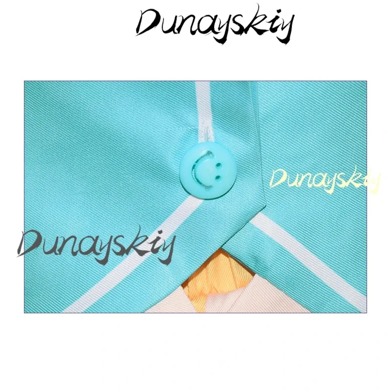 Кусанаги Нене Косплей Юбка Принцессы Парик Комплект Аниме Проект Sekai Красочный Сценический Косплей Костюм Хэллоуин Вечеринка Индивидуальная Одежда