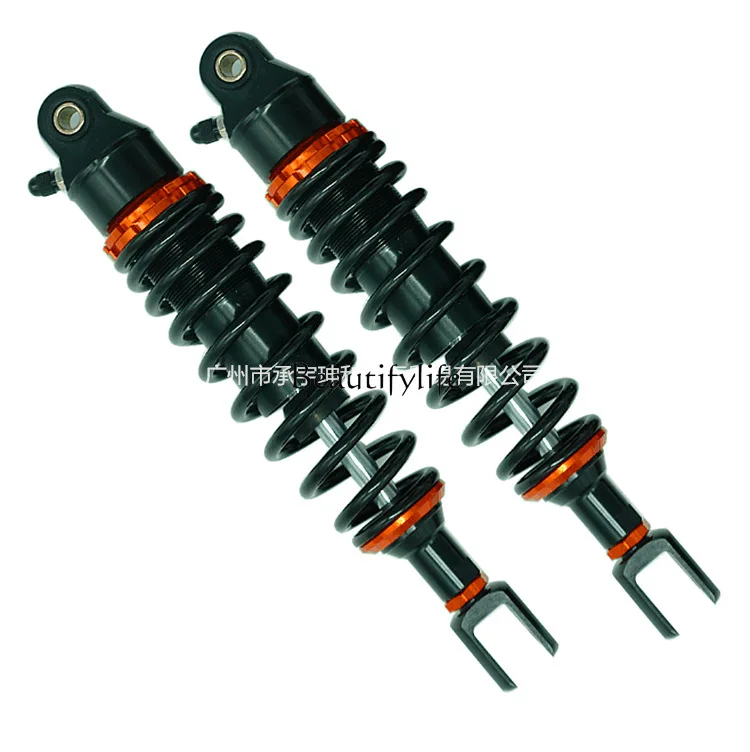 Motorcycle shock absorber modified electric friction shock absorber