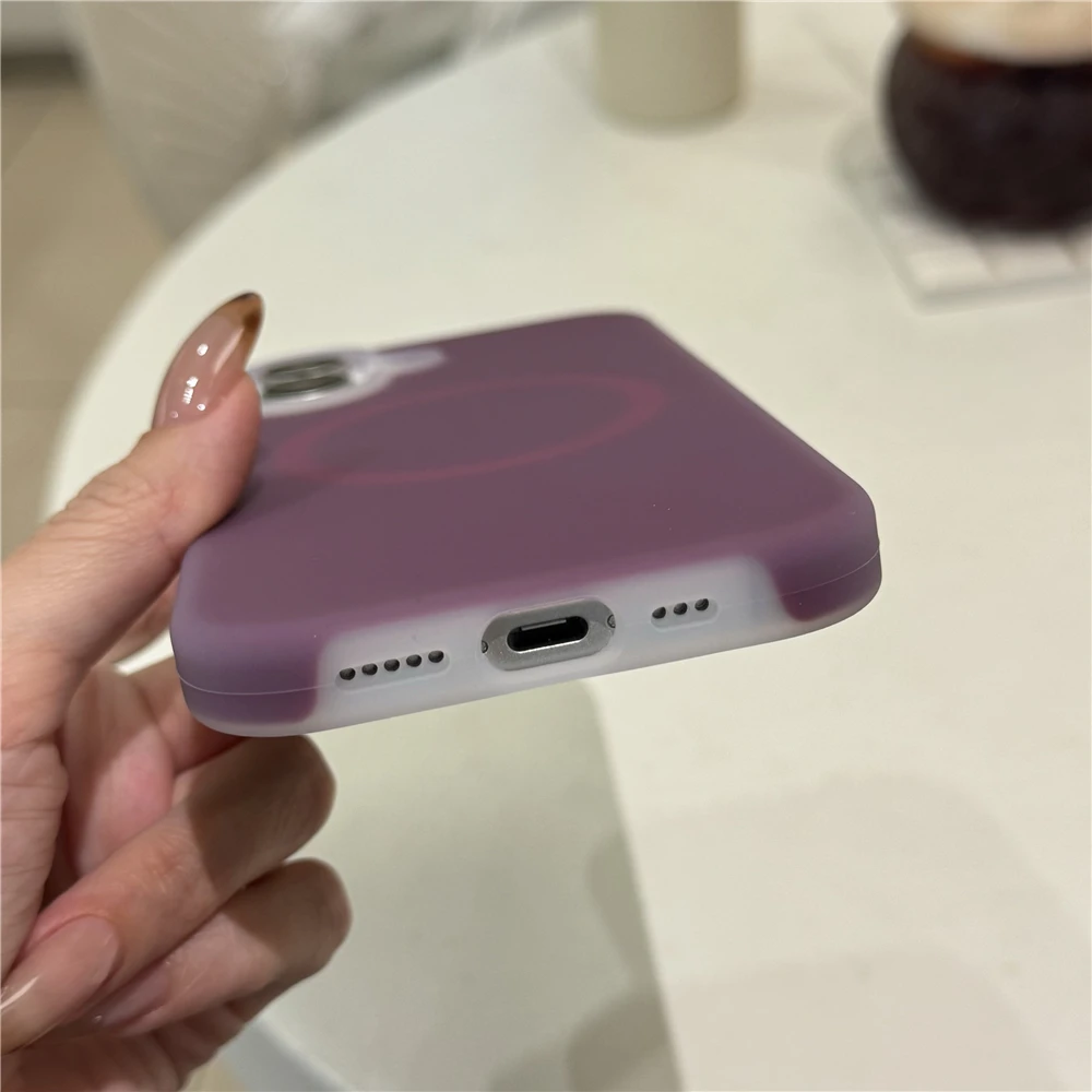 Vloeibare Siliconen Candy Jelly Voor Magsafe Magnetische Case Voor iPhone 17 12 13 14 15 16 Pro Max Plus dikker Schokbestendige Bumper Cover