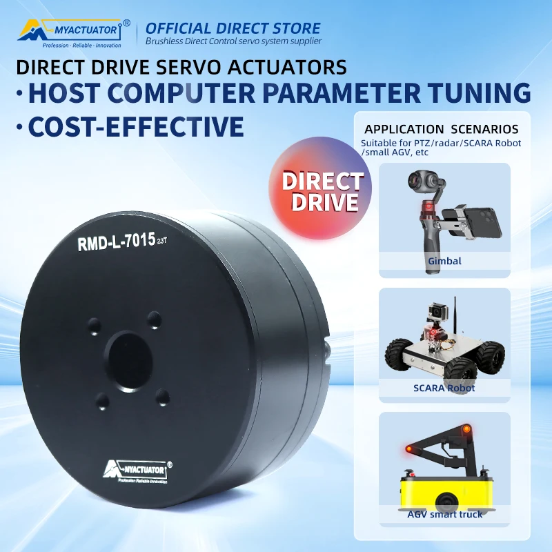 2026 RMD-L-7015 Bldc Micro Brushless DC Servo Motor Integrated with Motor Controller and Position Sensor for Robot Arm Motor