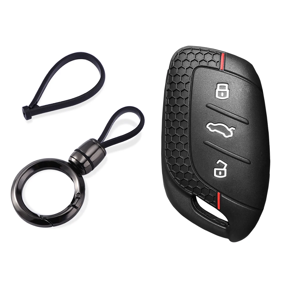 Silicone Car Key Cover Case For MG MG5 VE Mg4 Ev MG 6 Plus EZS ZS EV HS EHS ZX GT MG4 MG5 MG6 For Roewe RX3 RX5 RX8 ERX5 I6 I5