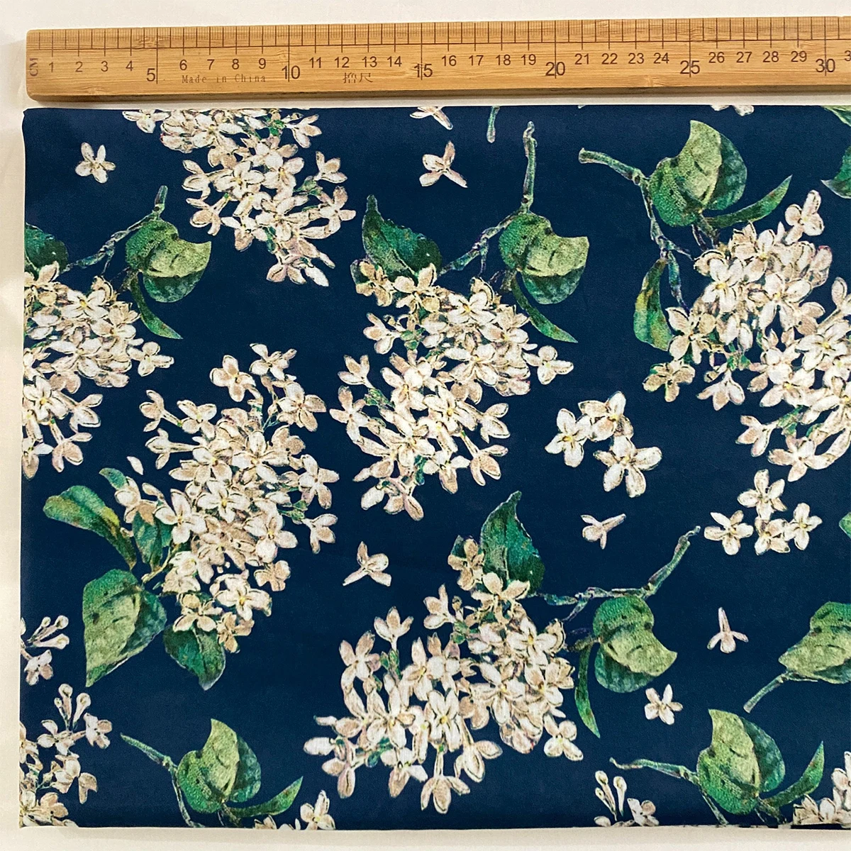 1/2/3/5/10m 100% Cotton Archive Lilac 80s Poplin Printing Sewing Fabric Making Dress Skirt Kids Clothing Handmade DIY Cloth
