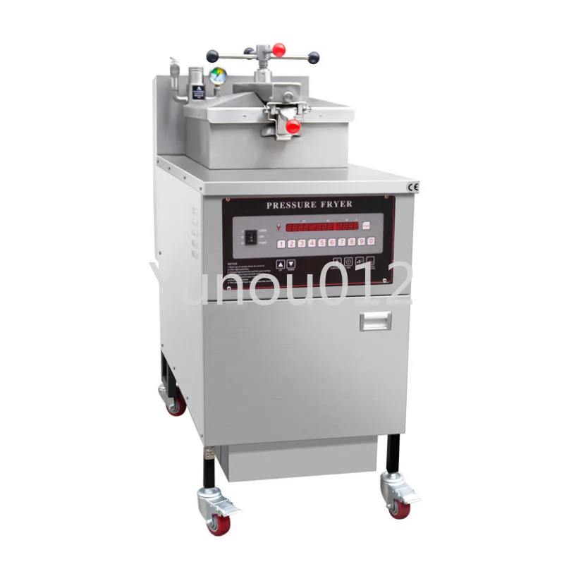 Vertical Pressure Fryer High Voltage Gas Commercial Stainless Steel Electric Heating  Fried Chicken Equipment