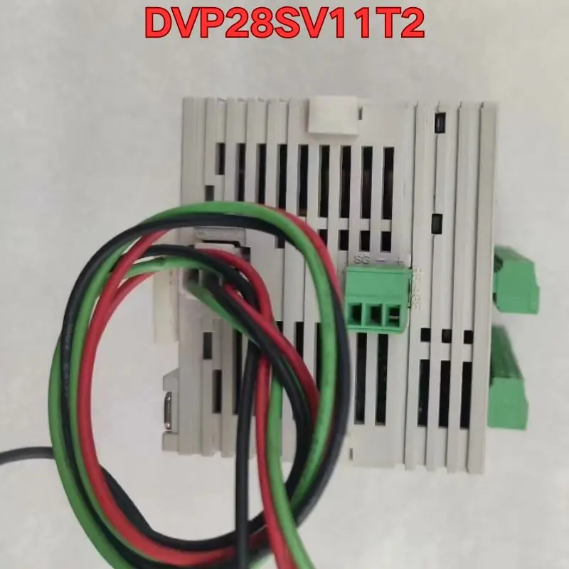 Second-hand PLC module  DVP28SV11T2 function test is normal