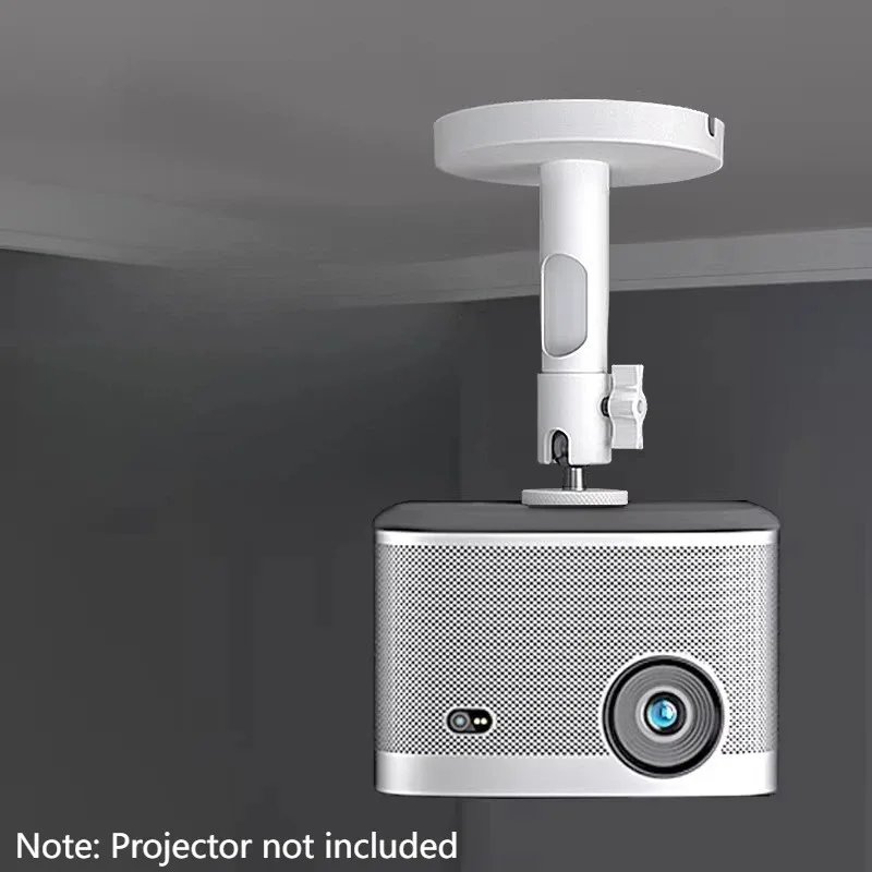 Projector Wall Hanging Ceiling Stand Suporte Projector Holder Wall Bracket for 5kg Projectors,Aluminum Alloy Wall Mount Bracket