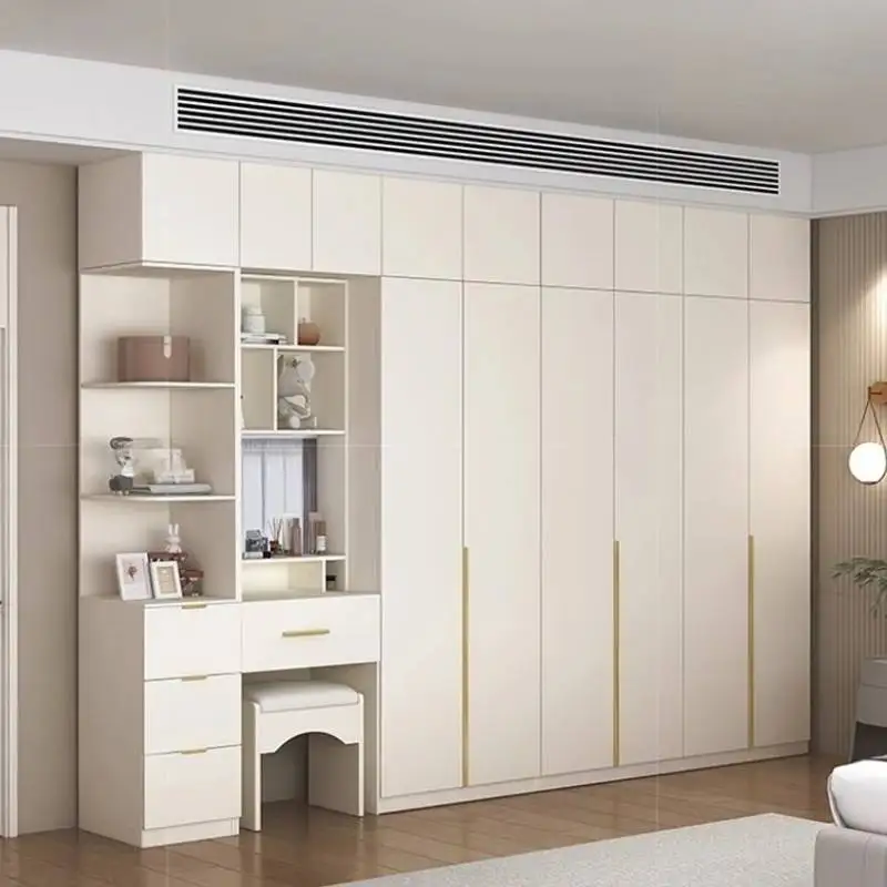

New Dressing Table Drawers Wardrobe Nordic Luxury Clothes Storage Wardrobe Multifunction White Guarda Roupas Home Furniture