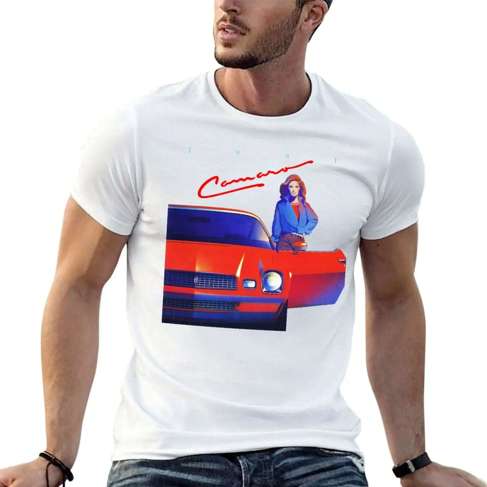 

t-shirt man package cotton 1981 man shirt for quality man cotton t brand shirts high luxury t T-Shirt plain black CAMARO