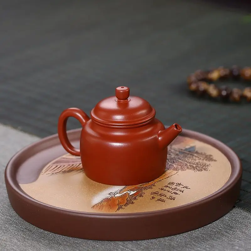 Mini Xiaode Zhong Pot Purple Clay Pot Rain Medium Sand Wholesale Original Yixing Clay Small Teapot One Piece Dropshipping Agent