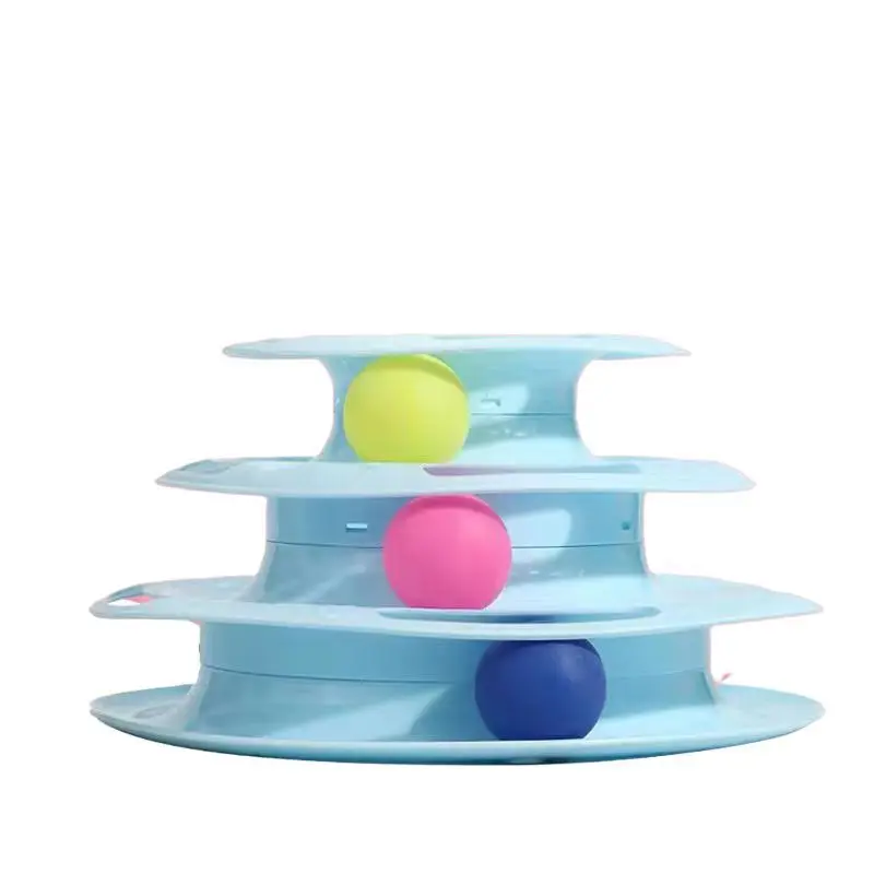 Cat Rotary Table Self Hi Tower Toy Three Or Four Layer Multi Style Selection Puzzle Track Pets Training Supplies Accessories image 4