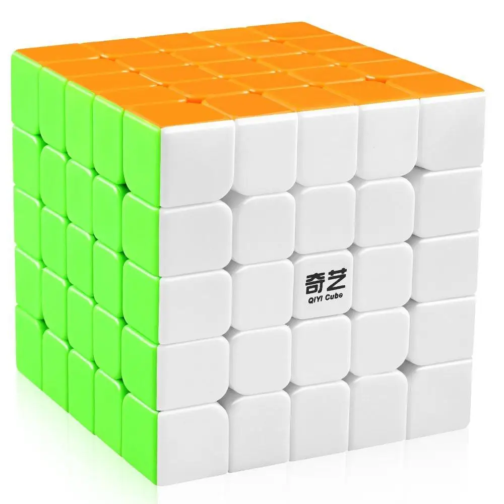 [JudyCube] Qiyi 5x5 Cube Magic Speed Cube без наклеек Qizheng S2 Профессиональные игрушки для детей Cubo Magico Подарки