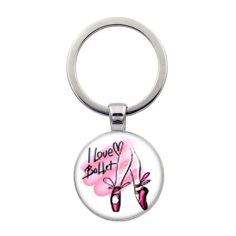 Customized ballet keychain, personalized photo keychain, customized accessory keychain gift