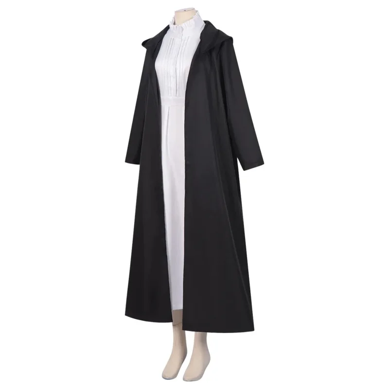 2025 novo anime além do fim da jornada frieren samambaia stark heiter cosplay traje peruca vestido casaco cachecol ternos de inverno para