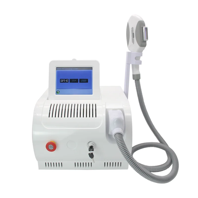 Prodotto caldo IPL + OPT depilatore Laser indolore E-light 8 filtri epilatore di raffreddamento ringiovanimento della pelle 500,000 volte Beauty sali