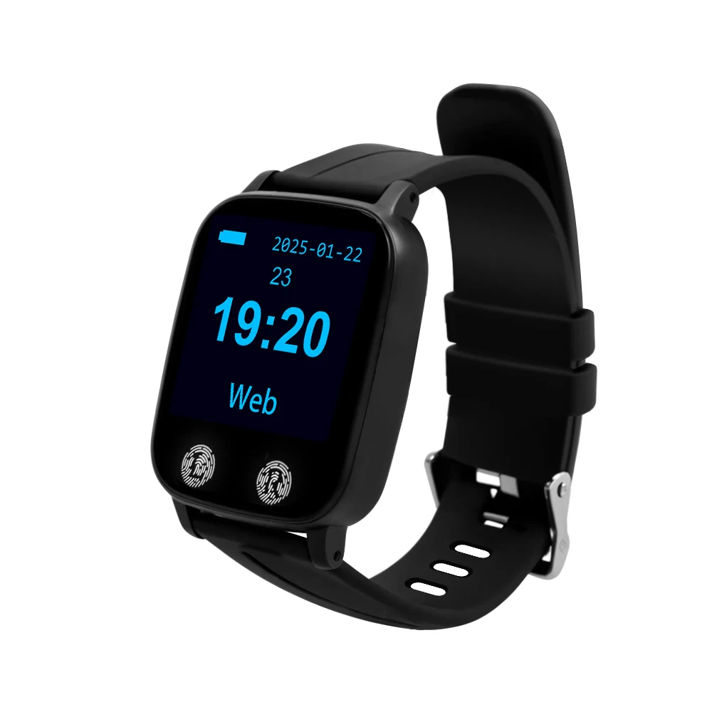 CATEL CTW08 مقاوم للماء ساعة معصم لاسلكية استقبال النداء لمطعم الاتصال مقهى فندق في الاهتزاز