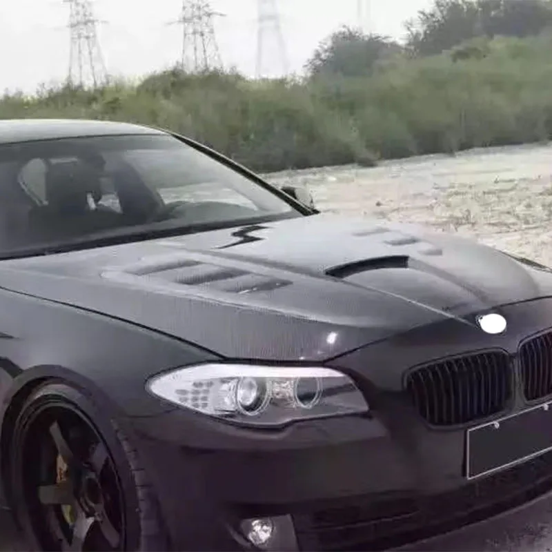 غطاء محرك السيارة من ألياف الكربون طراز ماموث F10 لسلسلة 5 F10 F18 M5 2010-2016