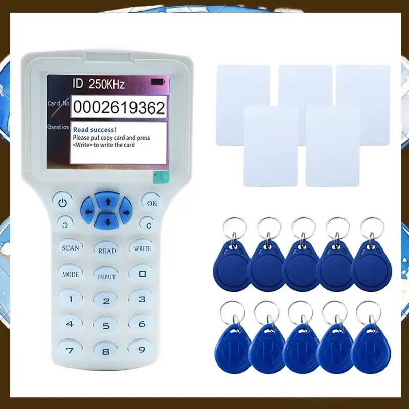 

RFID-копир RFID-считыватель, писатель, многочастотный RFID-считыватель карт, декодер смарт-карт для контроля доступа, домашняя безопасность-TFBC