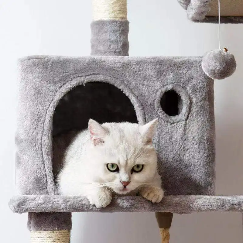 Cat climbing frame Big cat integrated pet supplies Sisal column Jumping tree