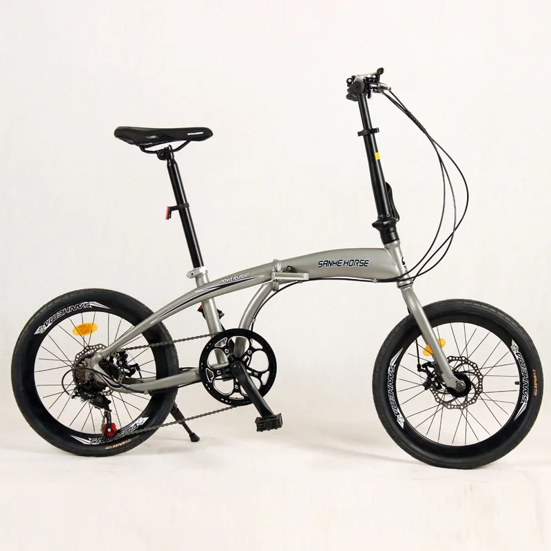 Folding Variable-Speed Bicycle for Male and Female Students, Lightweight and Portable, Cross-border Export for Driving, 20 in