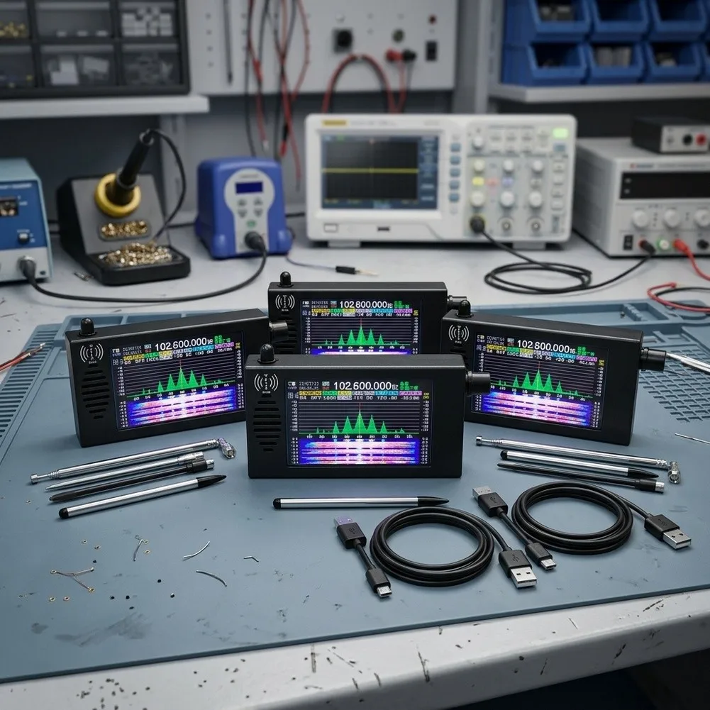 101 Software Defined for Shortwave For MW HF VHF Bands with Input 50 Ohm Impedance and 20dB RF Preamplifier 101