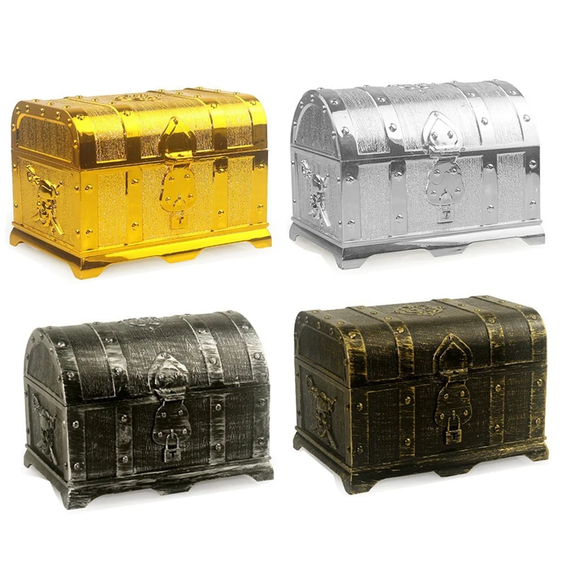 Hunt Pirate  Box Plastic Decorative House Game For Kids Retro Party Decoration Gifts