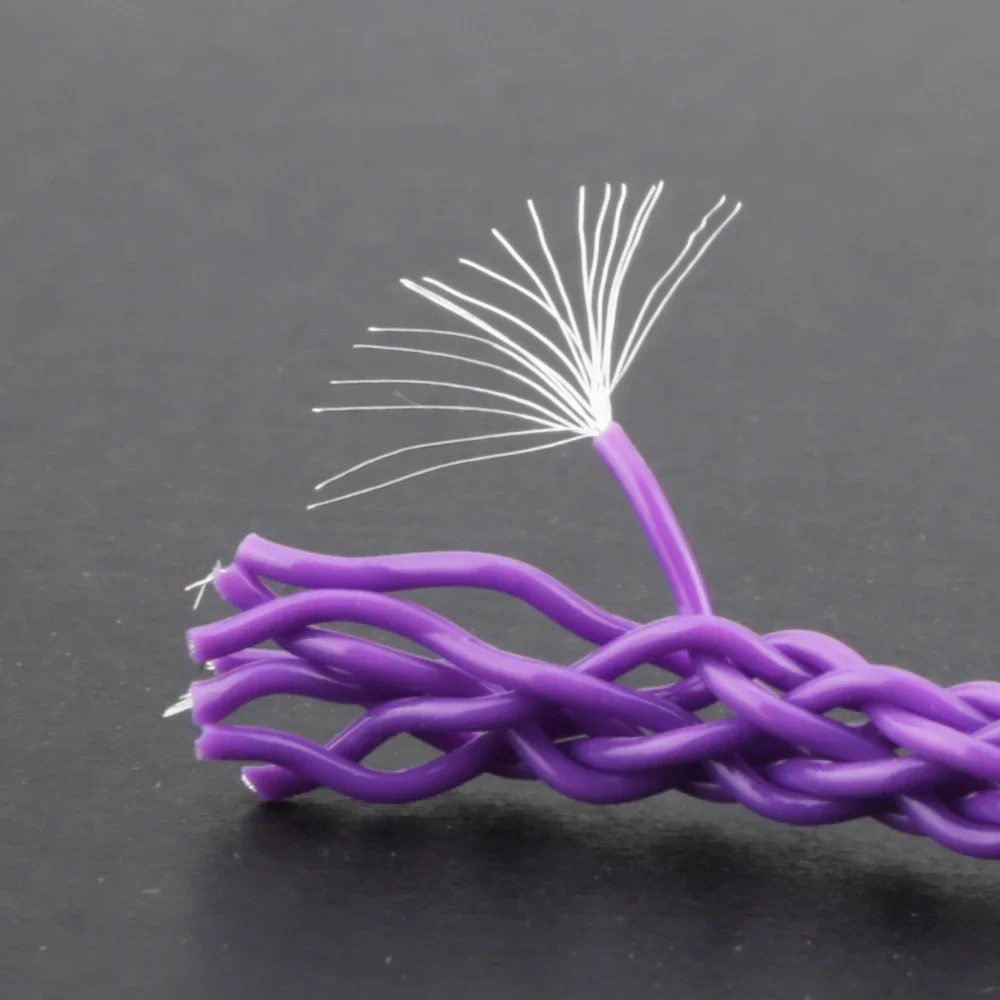 Audiocrast OCC 실버 도금 직각 균형 수-이중 2.5mm 수, Hifiman HE400S, HE-400I, P819AG, 2.5mm