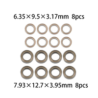 For MJX Hyper Go 16207 H16BM HAIBOXING HBX 16889 16889A  1/16 14301 14210 H14BM  1/14 RC Car Bearings Parts Accessories