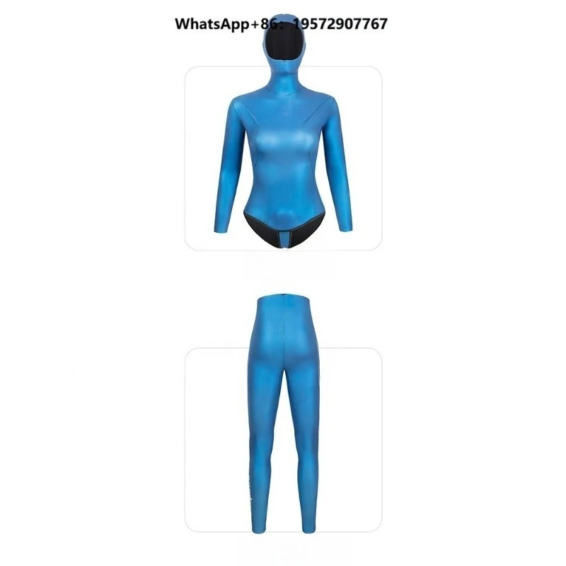 Wholesale 3mm Long Sleeved Wetsuit Snorkeling Surf Dive Wet Suit for Women Men
