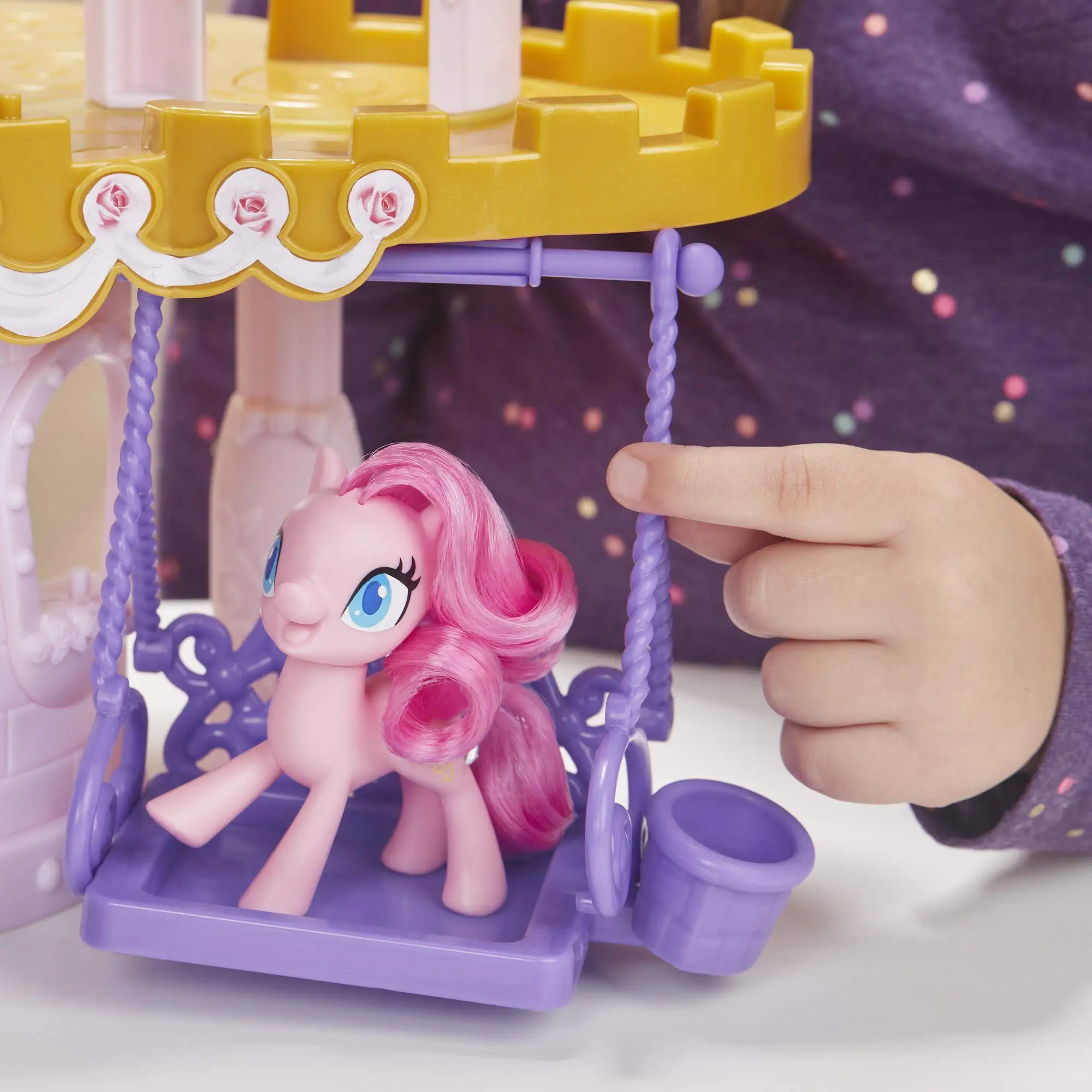 My Little Pony Friendship Castle Playset Including Twilight Sparkle and Pinkie Pie Figures Girls Play House Toys Birthday Gifts