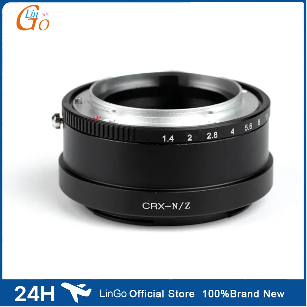 LinGo Mount Adapter Ring for CONTAREX Lens for Nikon Z6 Z7 Mount Camera Full-frame Tiny Single Body Contents CRX - N/Z Adapter