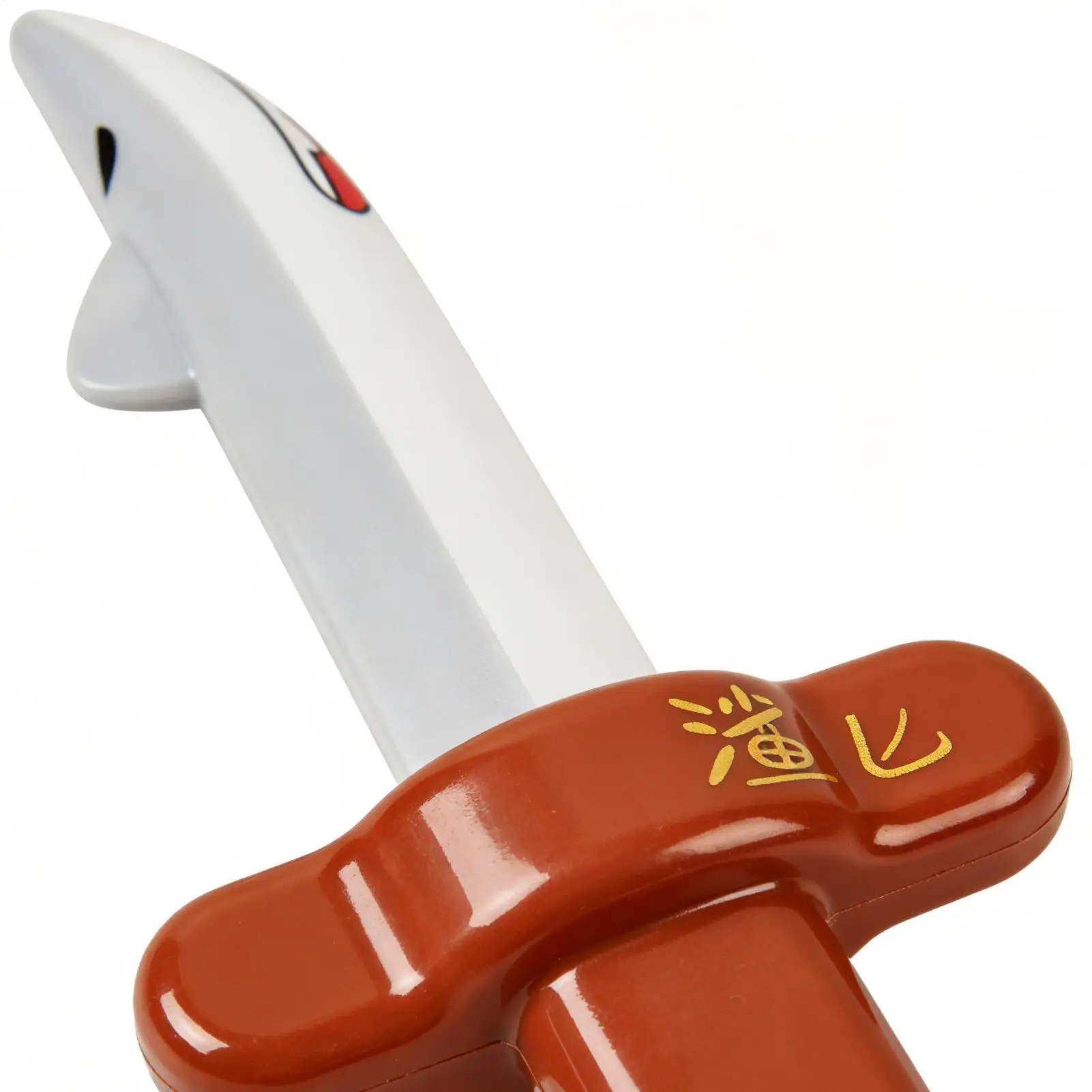 Varinha retrátil brinquedo realista tubarão design prop retração brinquedo cortador para casa interior ao ar livre festa de aniversário feriado dia das bruxas