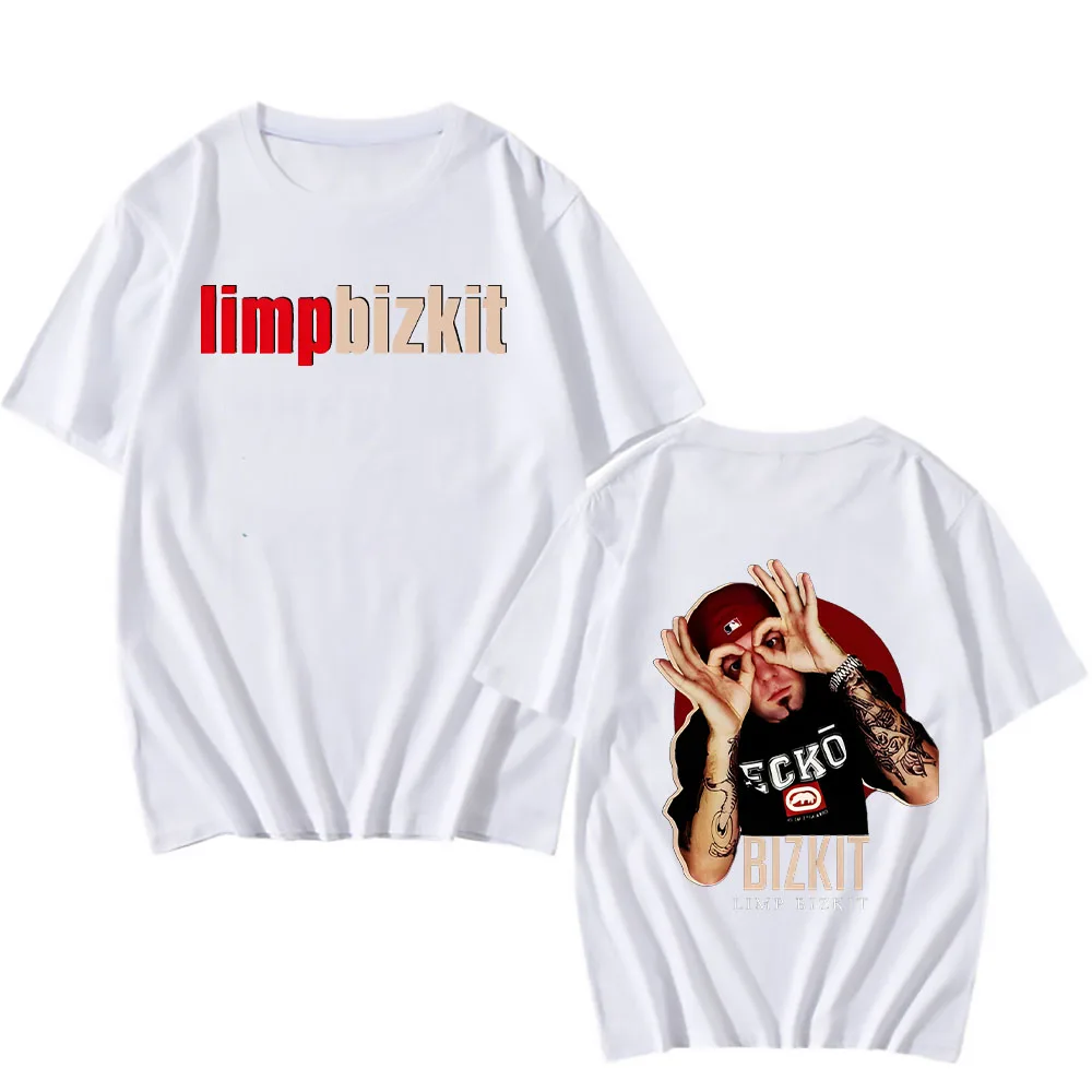 Vintage Limp Bizkit Printing T-shirt Cotton Creative Tshirts Round Collar Short Sleeve Tee-shirt Casual Men Women Tops Gift Idea
