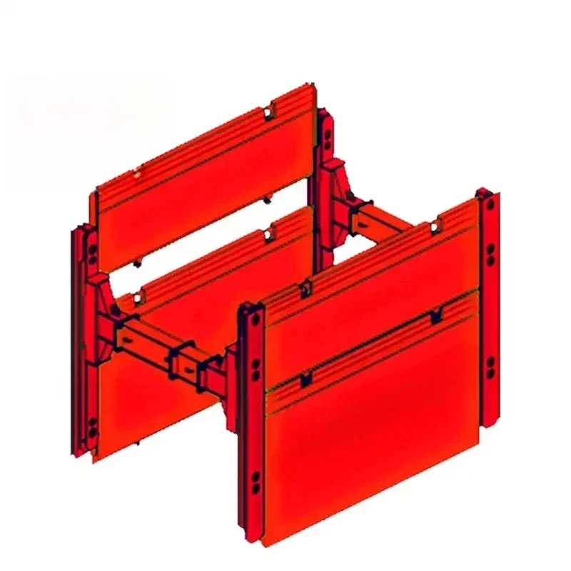 Manufacturing Steel Trench Box Slide Rail Support System for Excavation Construction