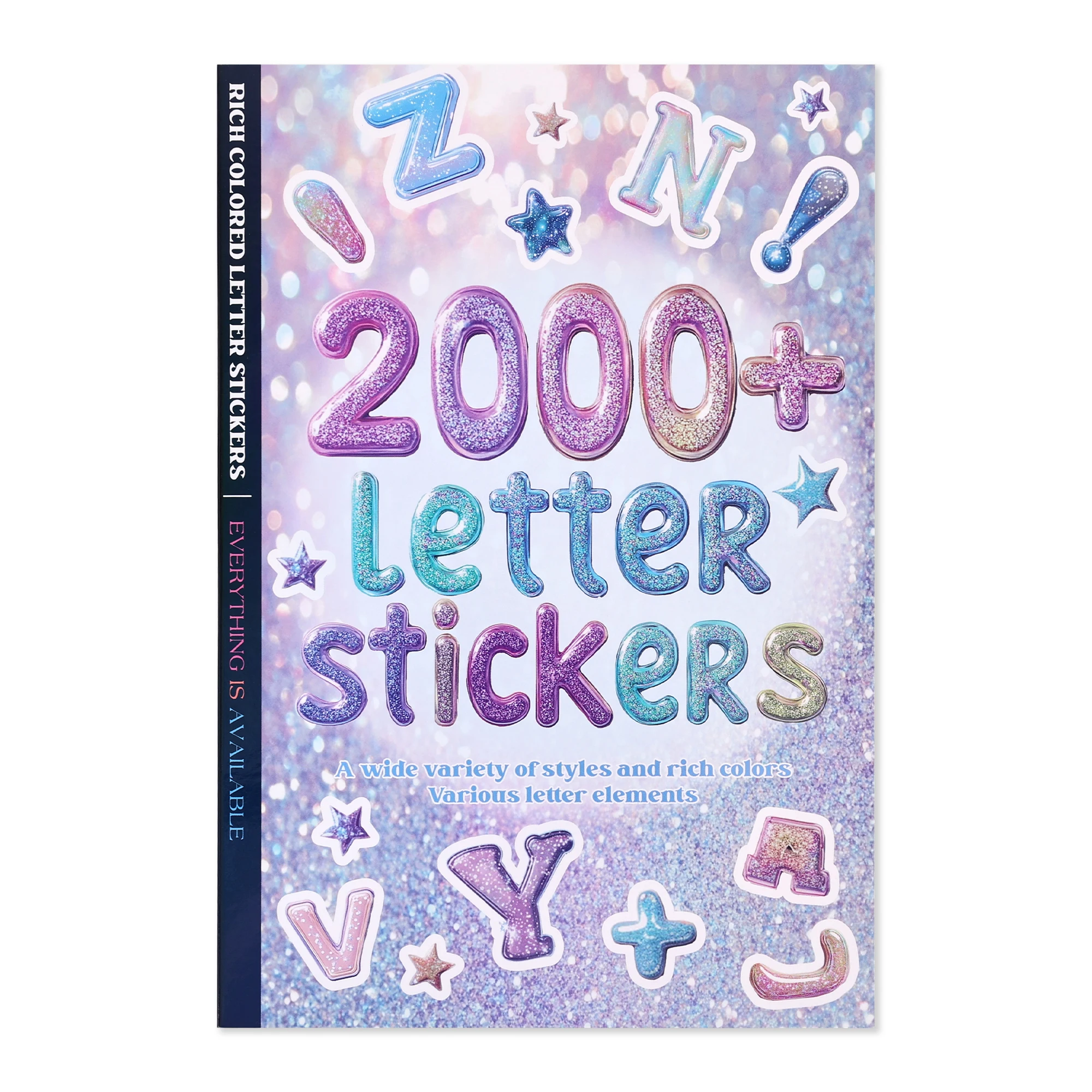 2000+ Pcs Alphabet Sticker for Journaling,Fun & Colorful Craft Letter Stickers for Junk Journal, Scrapbooking Supplies, Ideal DI
