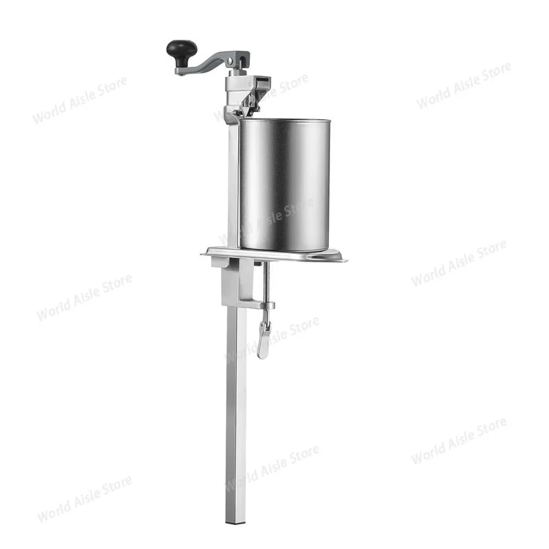 Commercial Can Opener Large Handheld Stainless Steel Tabletop Can Opener Comfortable Handle for Kitche Restaurant Hotel Bar Ship